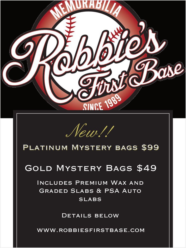 Robbie's First Base 9 W. Ridgely Rd. Lutherville, MD 21093